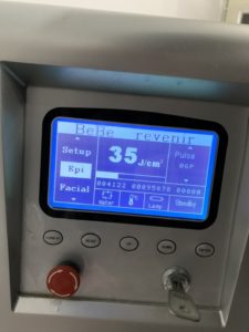 中古脱毛機 ベベルヴニール フェイシャ
