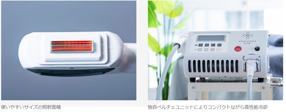 ルネッサンスGT-R 日本製エステ美容機器 高速連射脱毛 フェイシャル セルライト バストケア