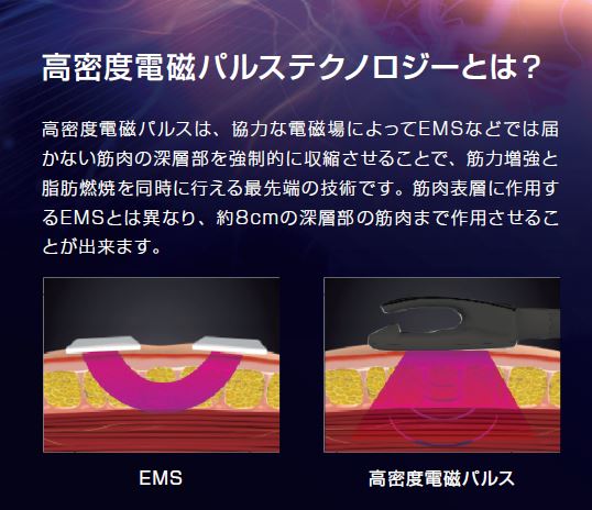 電磁パルス ヘラクレス J ボディ痩身機 筋トレ