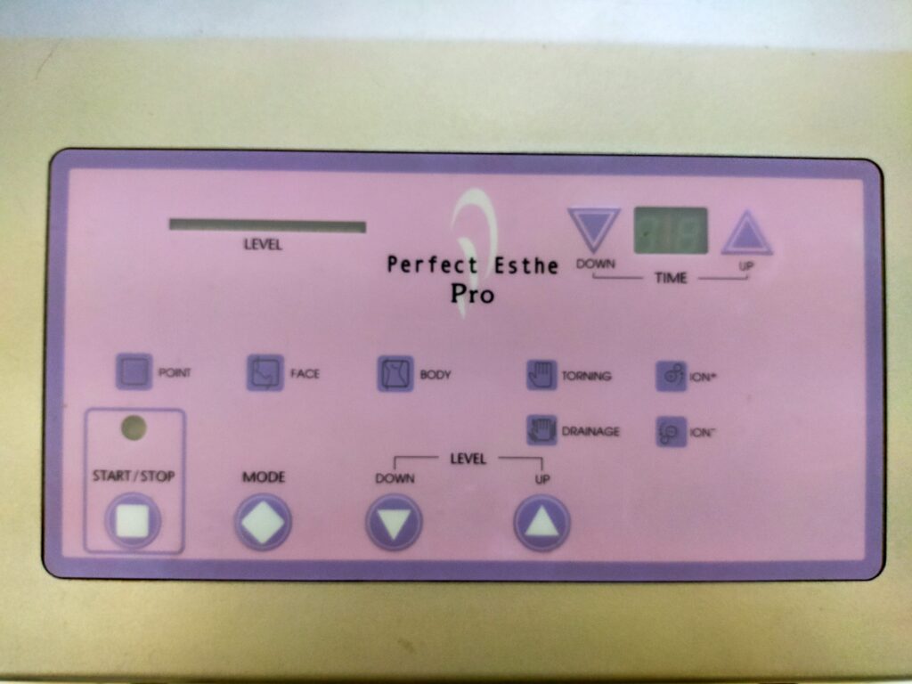 Perfect esthepro フェイシャル ボディケア 超音波 イオン導入