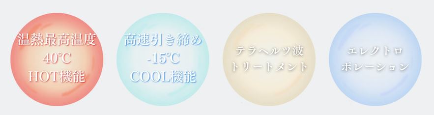 D-COOL HOT＆COOL テラヘルツ波 エレクトロポレーション フェイシャル・バストケア