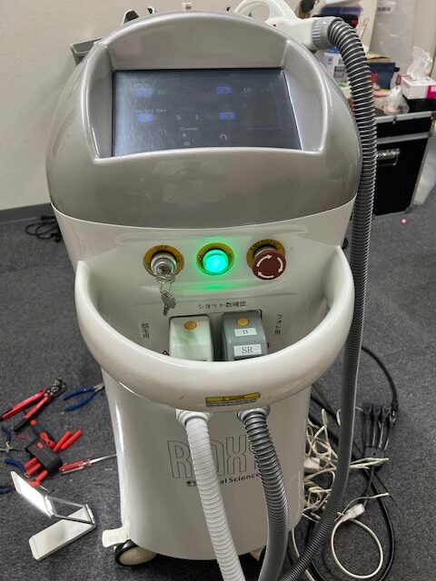中古 脱毛機 リオキシー 完売
