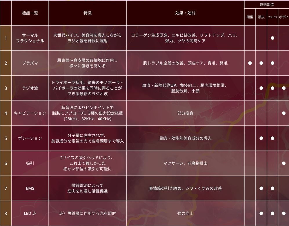 Metafit（メタフィット）１台８機能16役 美容機器 スカルプ・ボディ・フェイス