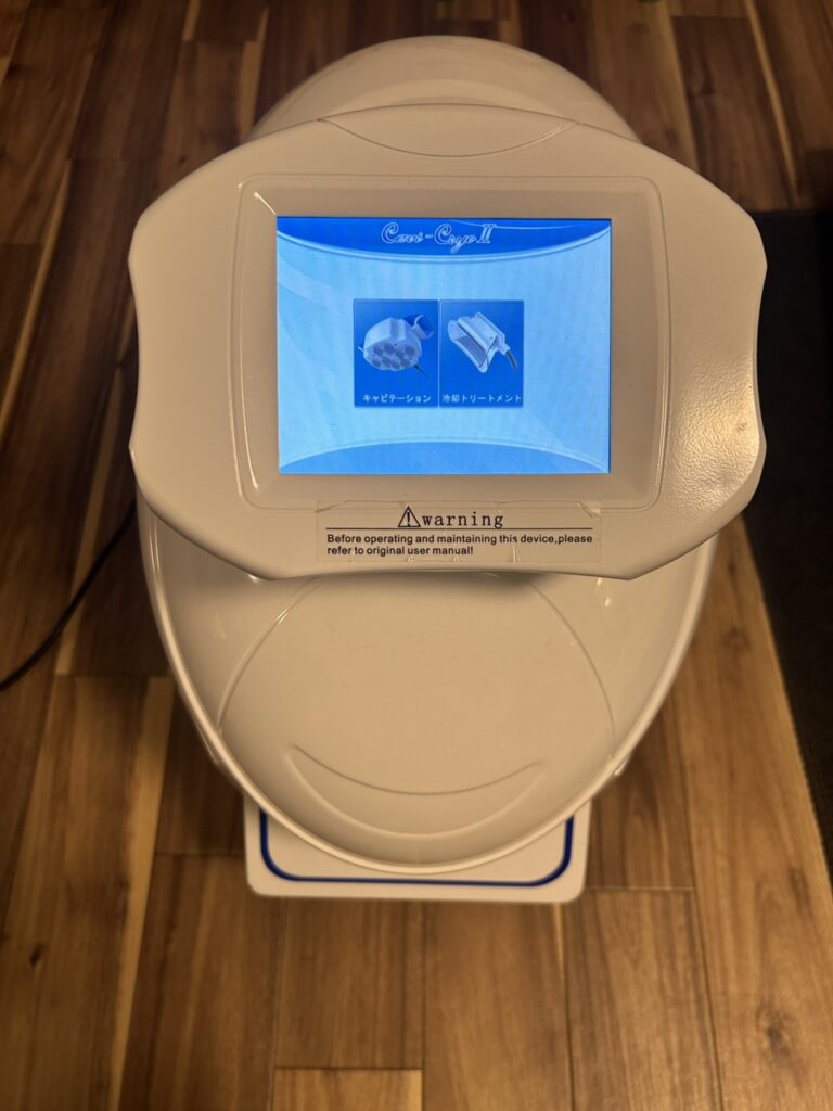 キャビクライオ Ⅱ（Cavi-CryoⅡ）中古美容痩身機器