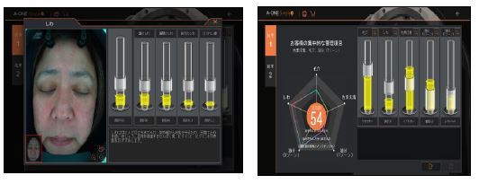 肌診断機 A-ONE simple R (エーワンシンプルアール）フェイシャル カウンセリングマシン
