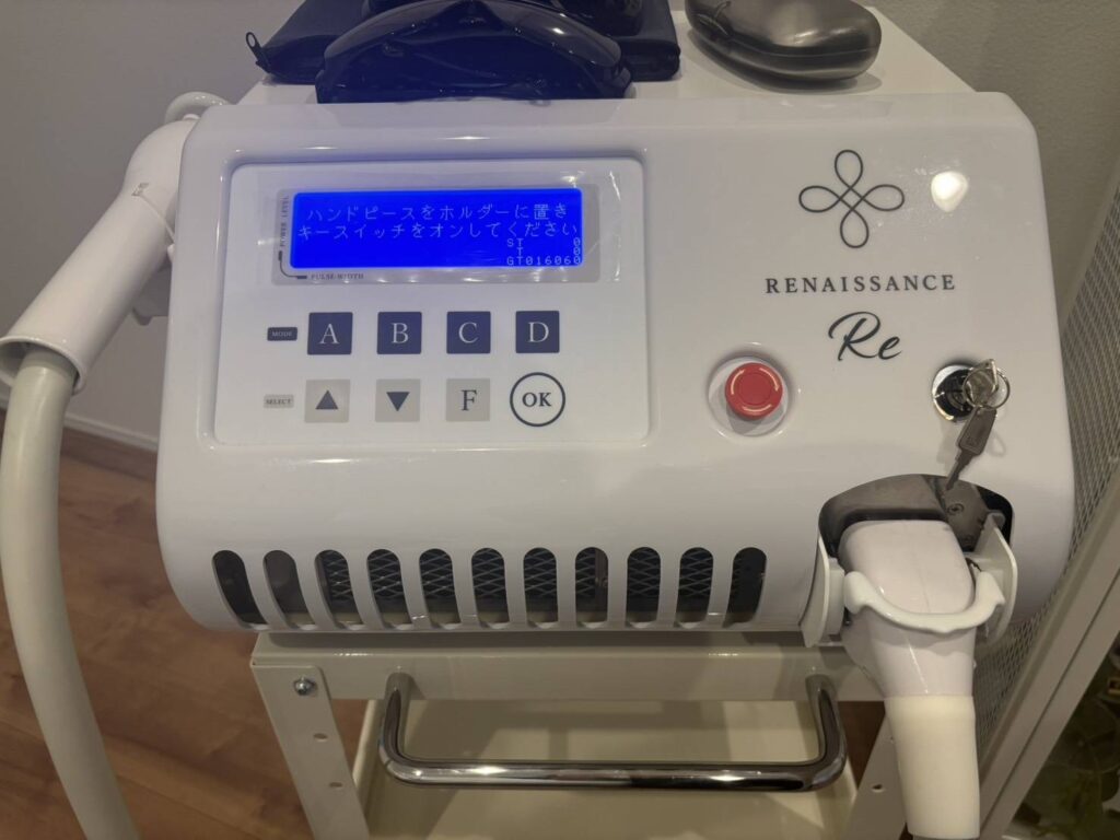 中古脱毛機 ルネッサンスRe (Renaissance Re)