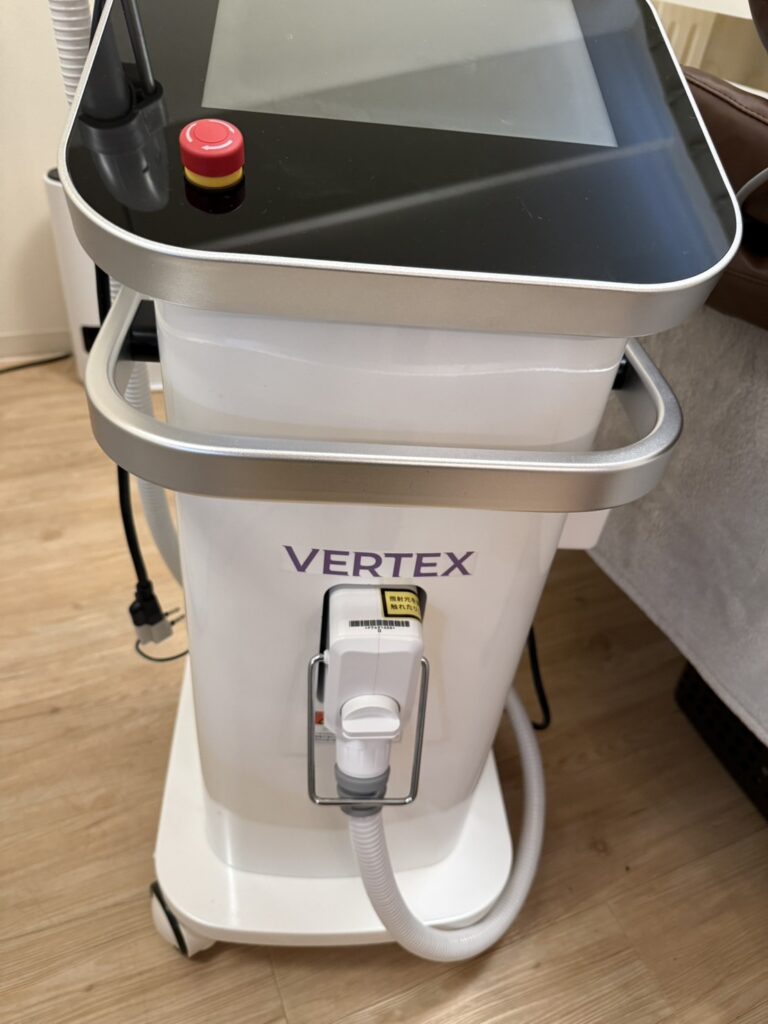 vertex 5 中古脱毛機 VERTEX(ウエルテクス) VT-01A 脱毛/フェイシャル/メンズヒゲ